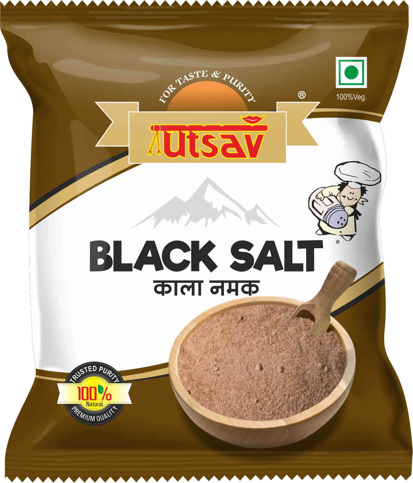 UTSAV BLACK SALT